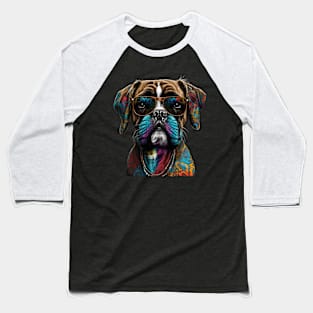 Boxer hippie Baseball T-Shirt